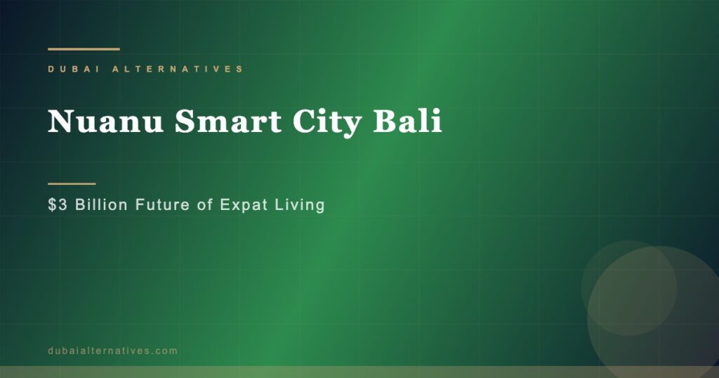 Nuanu Smart City Bali | Dubai Alternatives Premium Relocation