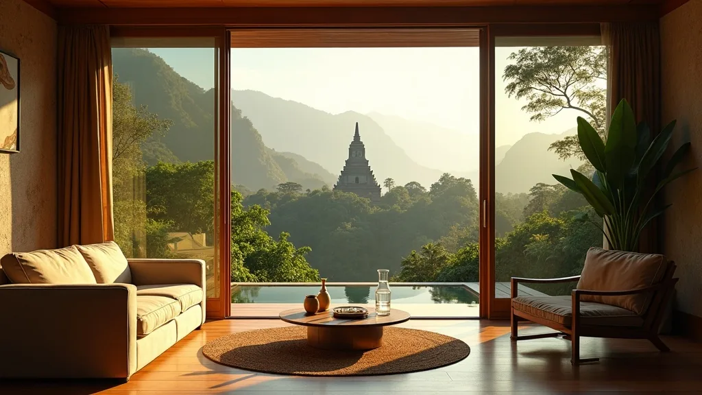 Exclusive 5-Star Jungle Lodge In Java With Amanjiwo Borobudur Temple Views